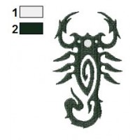 Scorpion Tattoo Embroidery Design 27